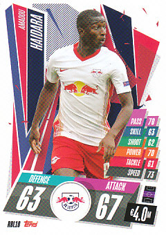 Amadou Haidara RB Leipzig 2020/21 Topps Match Attax CL #RBL18